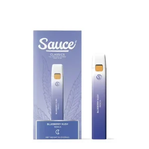 Sauce Essentials Blueberry Kush – 840G Live Resin Classics (Indica)