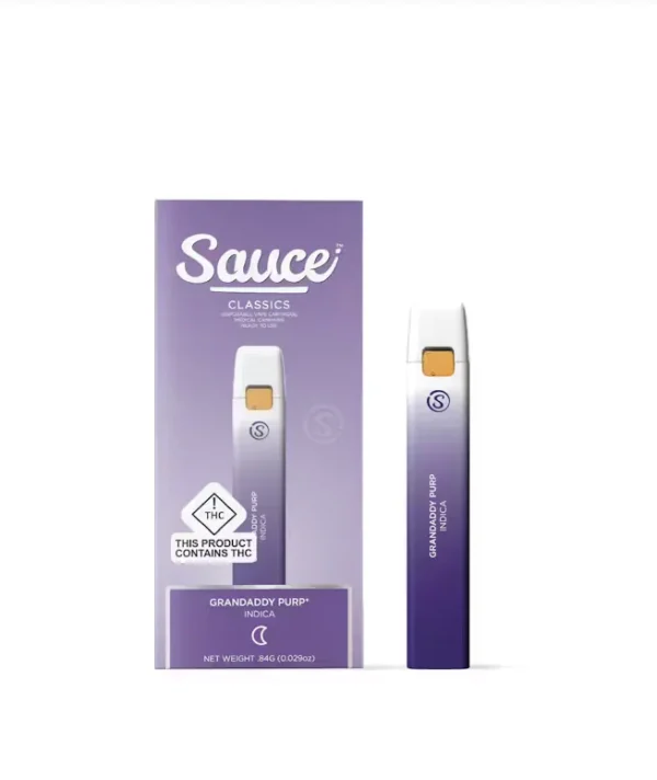 Sauce Essentials Grandaddy Purp – 840G Live Resin Classics (Indica)