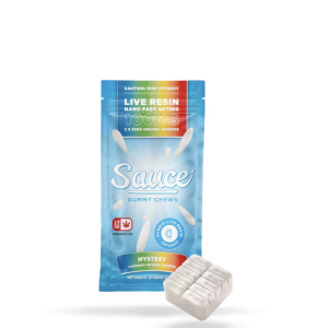 Sauce Essentials Gummy Chews Mystery Flavor – 100MG Live Resin Infused Edibles (Hybrid)
