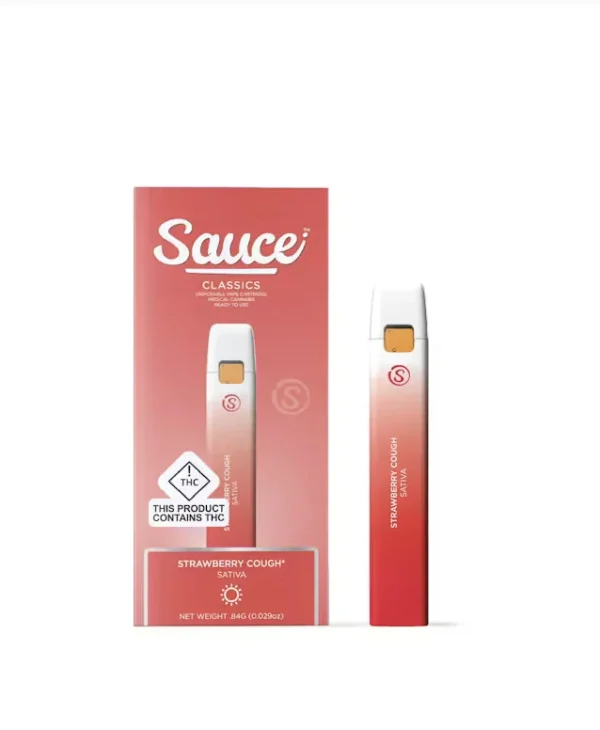 Sauce Essentials Strawberry Cough – 840G Live Resin Classics (Sativa)