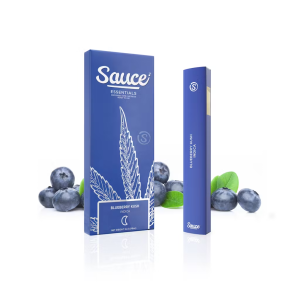 Sauce Essentials Blueberry Kush – 1G Live Resin Infused (Indica)